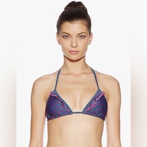 NWT Marc By Marc Jacobs Bikini Women’s Medium Navy and Pink Swimwear